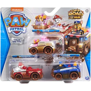 Spin Master - Paw Patrol - True Metal 3-Pack (Mud) / Spin Master / Spiele (außer Software)