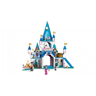 LEGO® Spielbausteine LEGO 43206 Disney Cinderellas Schloss, (Set, 365 St., Prinzessinnen) bunt