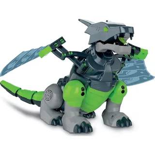 Clementoni Galileo Robotics – Mecha Dragon, Drachen-Roboter Modellbausatz, 3 Motoren, Sensoren & App-Steuerung, elektronisches Spielzeug für Kinder ab 8 Jahren 59215