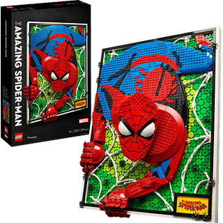 LEGO ART 31209 The Amazing Spider-Man Bausatz, Mehrfarbig