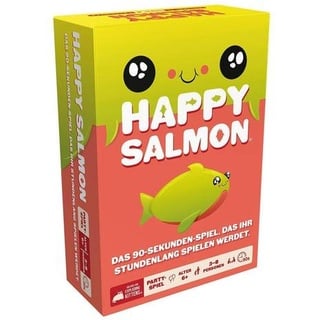 Happy Salmon, Kartenspiel, für 3-8 Spieler, ab 6 Jahren (DE-Ausgabe)