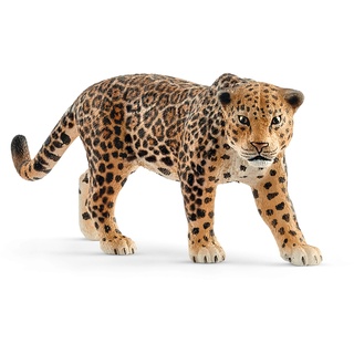 schleich WILD LIFE 14769 Realistische Jaguar Figur - Detaillierte ende Dschungel Wildkatzen Jaguar Figur - Tiere Spielzeug - Tiere Figuren Sets für Fantasievolles Spiel ab 3 Jahren