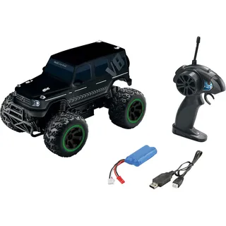 Revell Control 24463 RC Car Mercedes-Benz G-Klasse Off Road Fahrzeug, 2.4 GHz, Li-Ion-Akku, Metallgetriebe, Spritzwassergeschützt, 28cm ferngesteuertes Auto