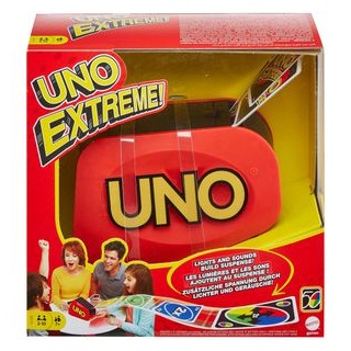 Mattel Kartenspiel GXY75, Uno Extreme, ab 7 Jahre, 2-10 Spieler