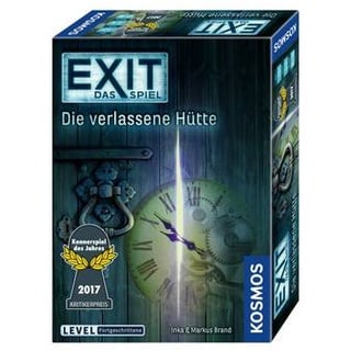 FKS6926810 - EXIT - Die verlassene Hütte, Kartenspiel, 1-4 Spieler, ab 12 Jahren (DE-Ausgabe)