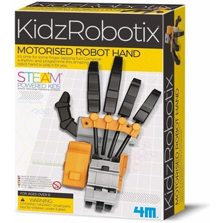 4M 00-03407 KidzRobotix motorisierte Roboter Macht die Bewegung der menschlichen Hand auf spielerische Weise zum Erlebnis und bringt Kindern den Umgang mit Robotik unterhaltsam nah, bunt