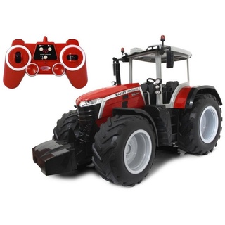 Jamara RC-Traktor Massey Ferguson 8S.285, Maßstab 1:16, Rot, 2,4Ghz, ferngesteuerter Spielzeugtraktor rot