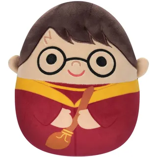 Squishmallows SQWB00124 - Harry Potter in Quidditch Robe 25 cm, offizielles Jazwares Plüsch, superweiches Kuscheltier