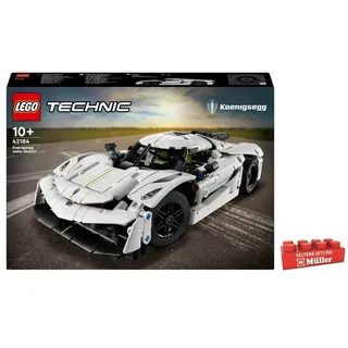 LEGO Technic 42184 Koenigsegg Jesko Absolut Supersportwagen in Weiß