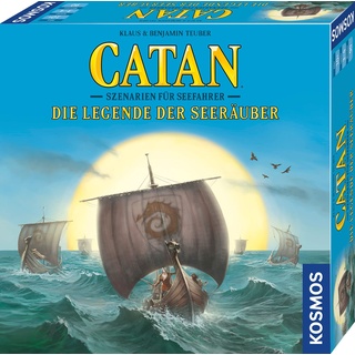 KOSMOS 682972 Catan - Szenarien für Seefahrer - Die Legende der Seeräuber, Erweiterung zur Erweiterung Seefahrer, für 3-4 Personen ab 10 Jahre, Siedler von Catan