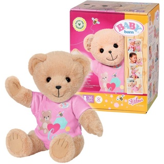 Baby Born Kuscheltier Teddy Bär, pink, inklusive Strampler - Teddybär rosa