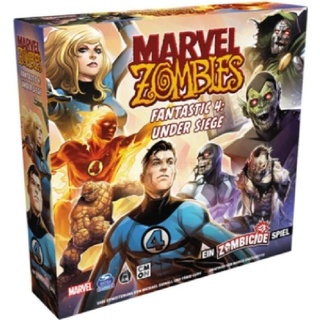 Cmon Marvel Zombies - Fantastic 4 Under Siege, Brettspiel, für 1-6 Spieler, ab 14 Jah (Deutsch)