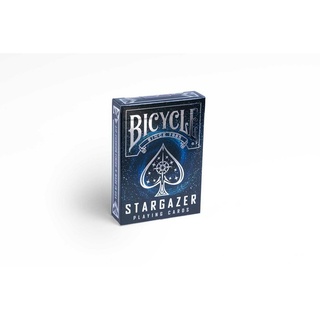 Cartamundi Spiel Bicycle Kartendeck - Stargazer, Kartenspiel, mit einzigartigem Air-Cushion®-Finish blau