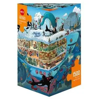 299255 - Submarine Fun, Cartoon im Dreieck, 1500 Teile - Puzzlegröße 60 x 80 cm