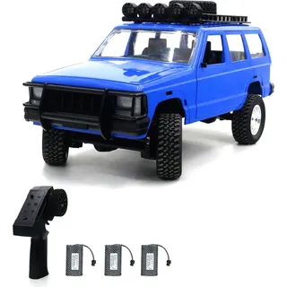 RC Auto 2,4 GHz 1:12 Ferngesteuerte Autos Offroad RC Trucks 4WD Fahrzeugrennen Klettern RC Auto Geschenke fuer Kinder Erwachsene mit 3 Batterien