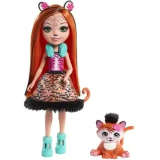 Mattel Enchantimals Tigermädchen Tanzie Tiger FRH39