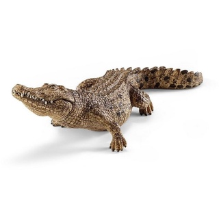 Schleich® Spielfigur 14736 - Wild Life Tierfigur - Krokodil braun