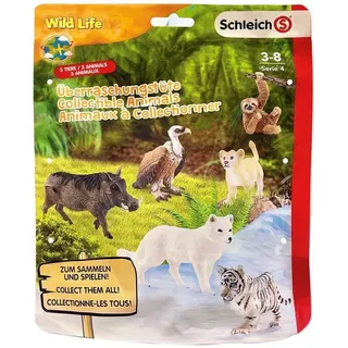 Schleich 87956 - Wild Life - Überraschungstüte inkl. 3 Tiere, Serie 4
