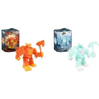 Schleich 42545 Spielfigur - Eldrador Mini Creatures Lava-Roboter (Eldrador® Creatures) & 42546 Spielfigur - Eldrador Mini Creatures EIS-Roboter (Eldrador Creatures), Mix