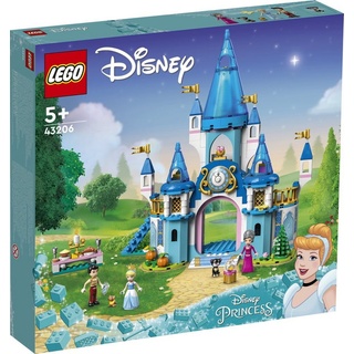LEGO® Spielbausteine LEGO® Disney PrincessTM Cinderellas Schloss 365 Teile 43206