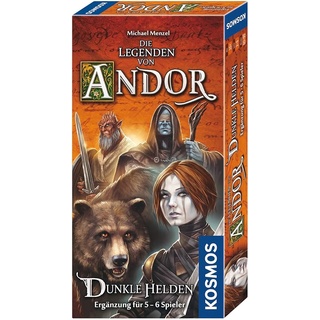 Kosmos 692841 - Die Legenden von Andor: Dunkle Helden (Ergänzung für 5-6 Spieler) (Neu differenzbesteuert)