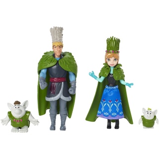 Mattel Disney Princess DFR79 - Minipuppen und Zubehör - Die Eiskönigin Hochzeit Geschenkset