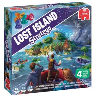 Jumbo 1110101819 Stratego - Lost Island Brettspiel, Mehrfarbig