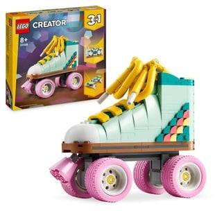 LEGO Creator 3in1 31148 Rollschuh Spielzeug, Mini-Skateboard oder Boombox