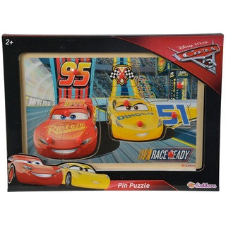 Eichhorn 100003289 - Disney Cars 3 Steckpuzzle 30x20cm, 11 teilig