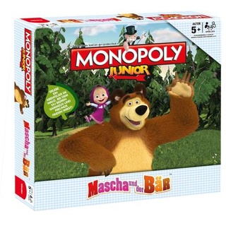 Monopoly Junior Masha und der Bär Brettspiel Gesellschaftsspiel Spiel