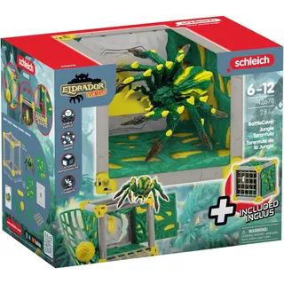 Schleich® Spielfigur ELDRADOR® CREATURES, BattleCave Dschungeltarantel (42678) bunt