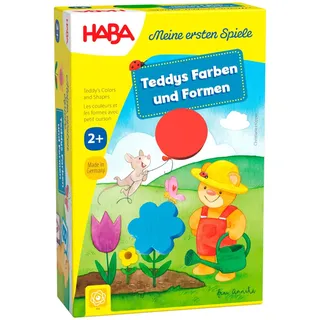 HABA Meine ersten Spiele Teddys Farben & Formen – Fördert Feinmotorik und Detailverständnis - Legespielsammlung für Kinder ab 2 Jahren – 1005878001