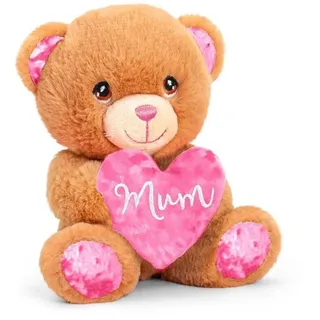 Keel Toys - Teddybär "Mum", Herz SG22530 (Einheitsgröße) (Honig) - Gelb