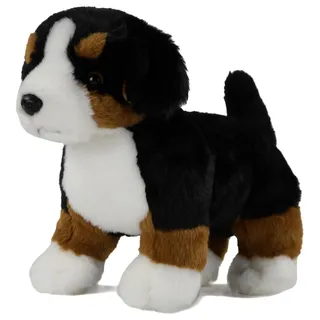 Uni-Toys - Berner Sennenhund, stehend - Ohne Leine - 29 cm (Länge) - Plüsch-Hund - Plüschtier, Kuscheltier