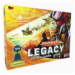 Z-Man Games Spiel Familienspiel Strategiespiel Pandemic Legacy Season 2 GELB ZMND0002