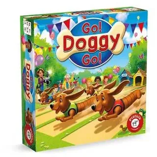 7237 - Go, Doggy, Go - Brettspiel, für 2-4 Spieler, ab 4 Jahren