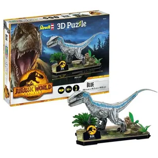 Revell® 3D-Puzzle 3D Puzzle, Jurassic World - Velociraptor "Blue", 57..., 57 Puzzleteile bunt