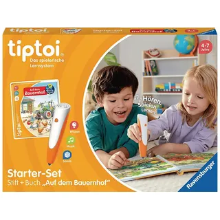 TIPTOI tiptoi® Starter-Set: Stift und Bauernhof-Buch tiptoi, Mehrfarbig