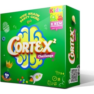 Asmodée MAC0009 - Cortex Challenge 2 Kids , Kartenspiel, für 2-6 Spieler, ab 6 Jahren (Deutsch, Italienisch, Spanisch)
