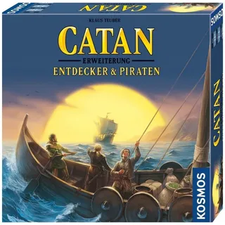 KOSMOS Verlag Spiel FKS6827500 - Catan - Entdecker & Piraten, ab 12 Jahren..., Familienspiel, Strategiespiel