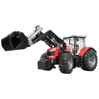 Bruder® Spielzeug-Traktor »Massey Ferguson 7624 mit Frontlader«, Landwirtschaft-Spielfahrzeug, Spielzeugauto rot