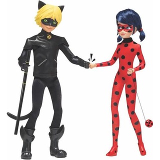 Bandai - Miraculous Ladybug und Cat Noir,ca. 26cm P50365