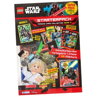 Blue Ocean Sammelkarte Lego Star Wars Serie 3 Trading Cards (2022) Sammelkarten - 1 Starter