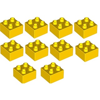 Lego® DUPLO® Steine Bausteine - 20 Stück 2x2 - für kreatives Bauen bunt gemischt