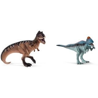 SCHLEICH 15010 Dinosaurs Giganotosaurus & 15020 Cryolophosaurus, für Kinder ab 5-12 Jahren, Dinosaurs - Spielfigur