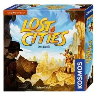 FKS6941350 - Lost Cities - Das Duell, Kartenspiel, 2 Spieler, ab 10 Jahren (DE-Ausgabe)