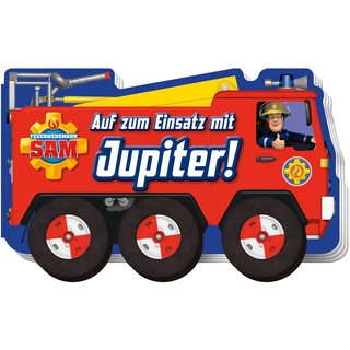 Feuerwehrmann Sam / Feuerwehrmann Sam: Auf Zum Einsatz Mit Jupiter!  Pappband