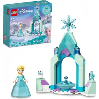 LEGO 43199 Disney Elsas Schlosshof - Die Eiskönigin 2 - Blau