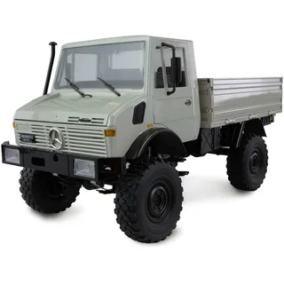 Amewi Mercedes-Benz Unimog Lizenzfahrzeug 4WD 1:12 RTR hellgrau (RTR Ready-to-Run)