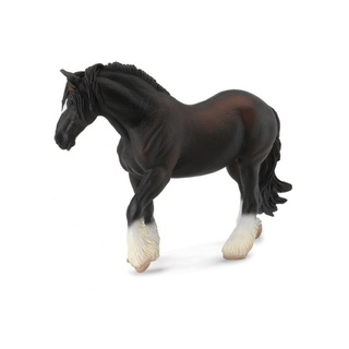 Collecta pferde: Shire Stute 17 cm schwarz, Farbe:schwarz